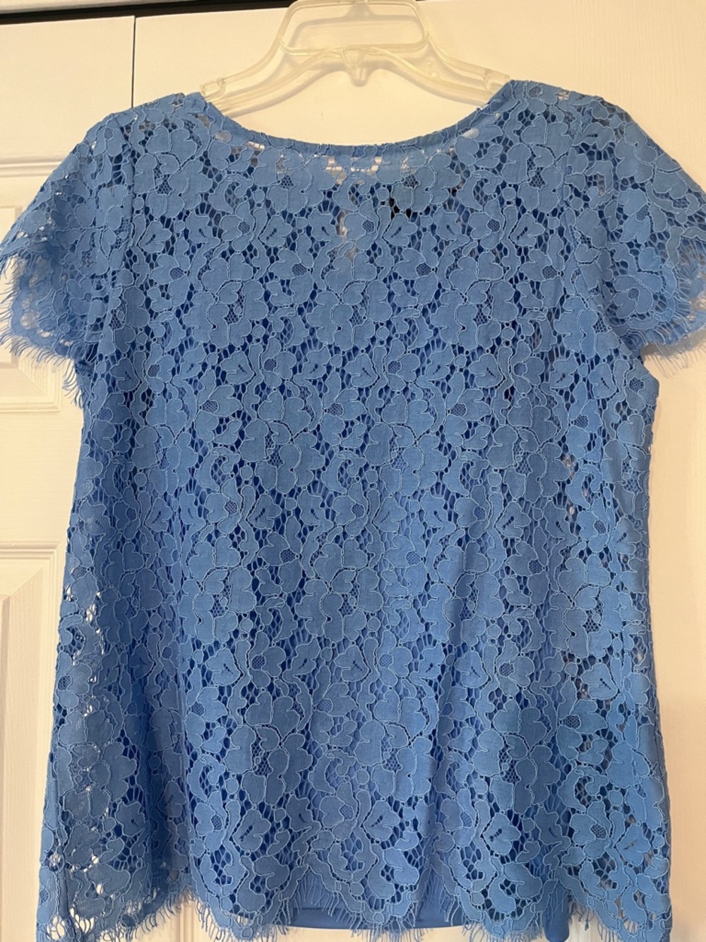 Rafaela Floral Lace Short Sleeve Top